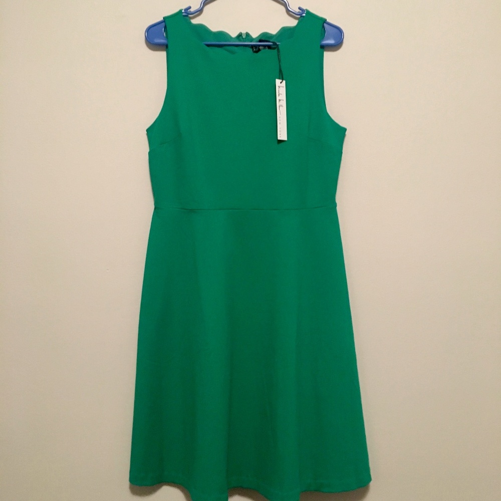 Nicole Miller New York, Green Dress, L
